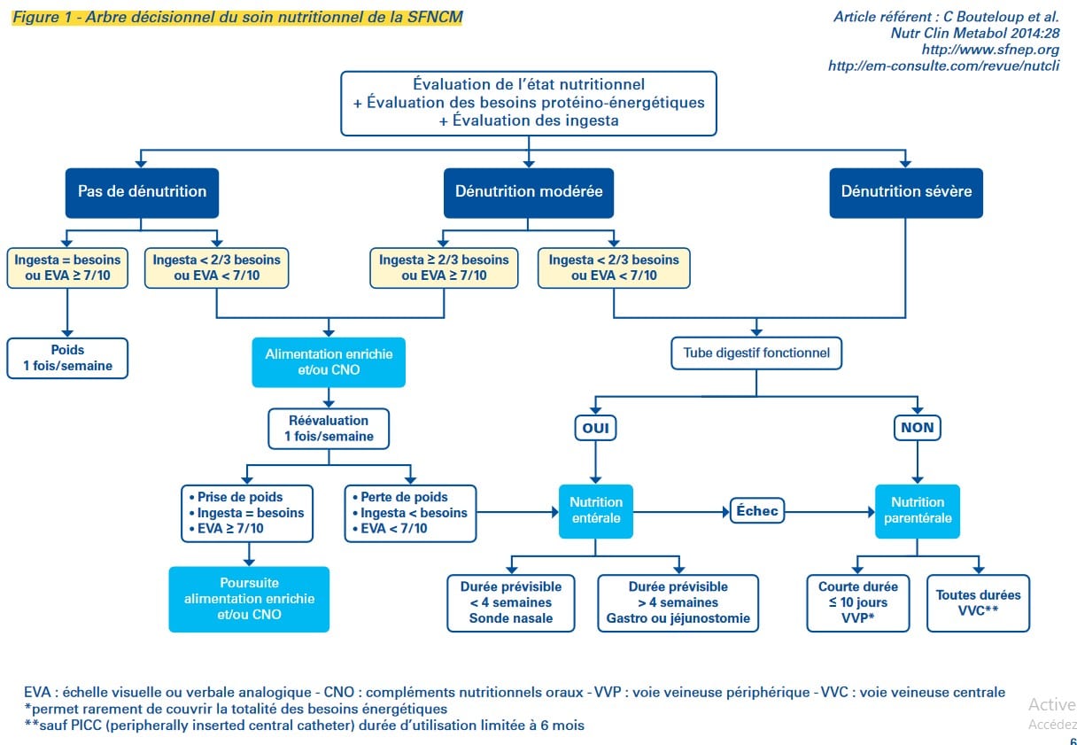 Hospitalier / Hospitalisation / Soins de support / Arbre ...